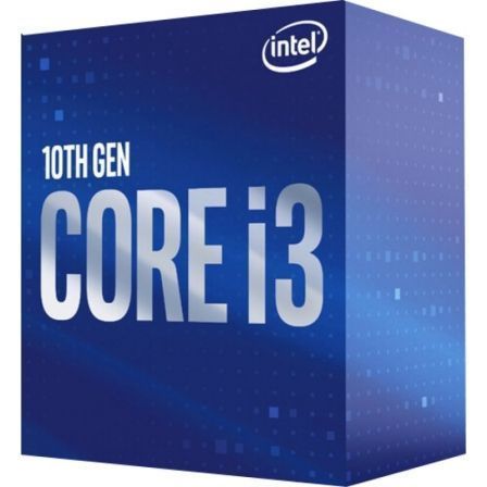 Intel Core i3-10100 10ª Gen 3.60/4.30GHz LGA1200 con Ventilador Intel Core i3-10100 10ª Gen 3.60/4.30GHz LGA1200 con Ventilador